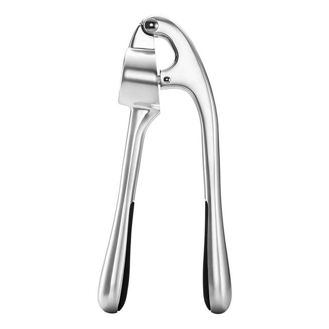 Garlic Press, Zinc Alloy Premium Garlic Press Sturdy Good Grips Garlic Crusher Heavy Duty, Dishwasher Safe