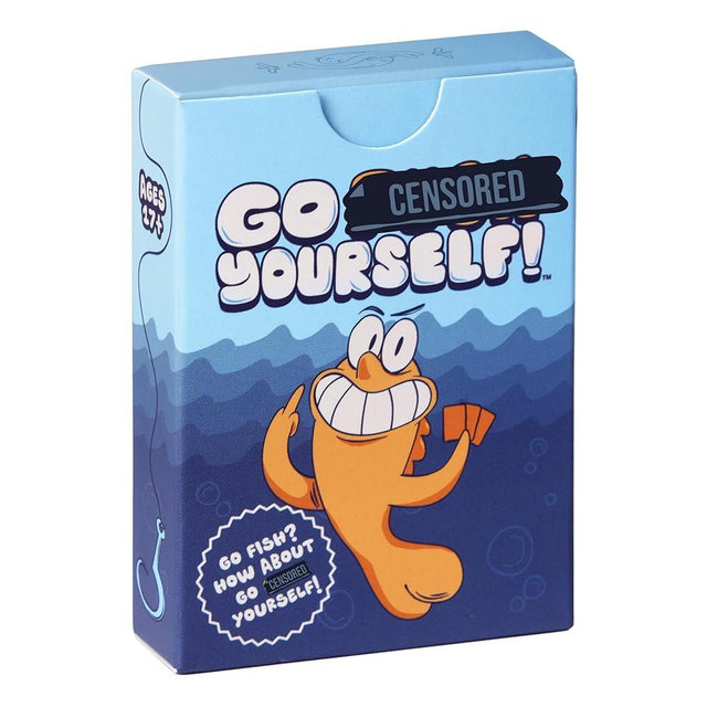 Go F Yourself! – The Grown Up Go Fish Card Game You've Always Wanted | Hilarious Party Game for Grown Ups, 2+ Players | 52 Cards, 13 Unique Pairs Edition