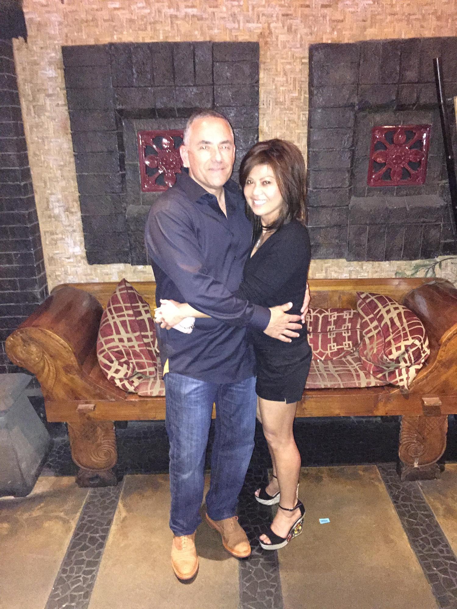 Our first date. Dancing at Tantalum