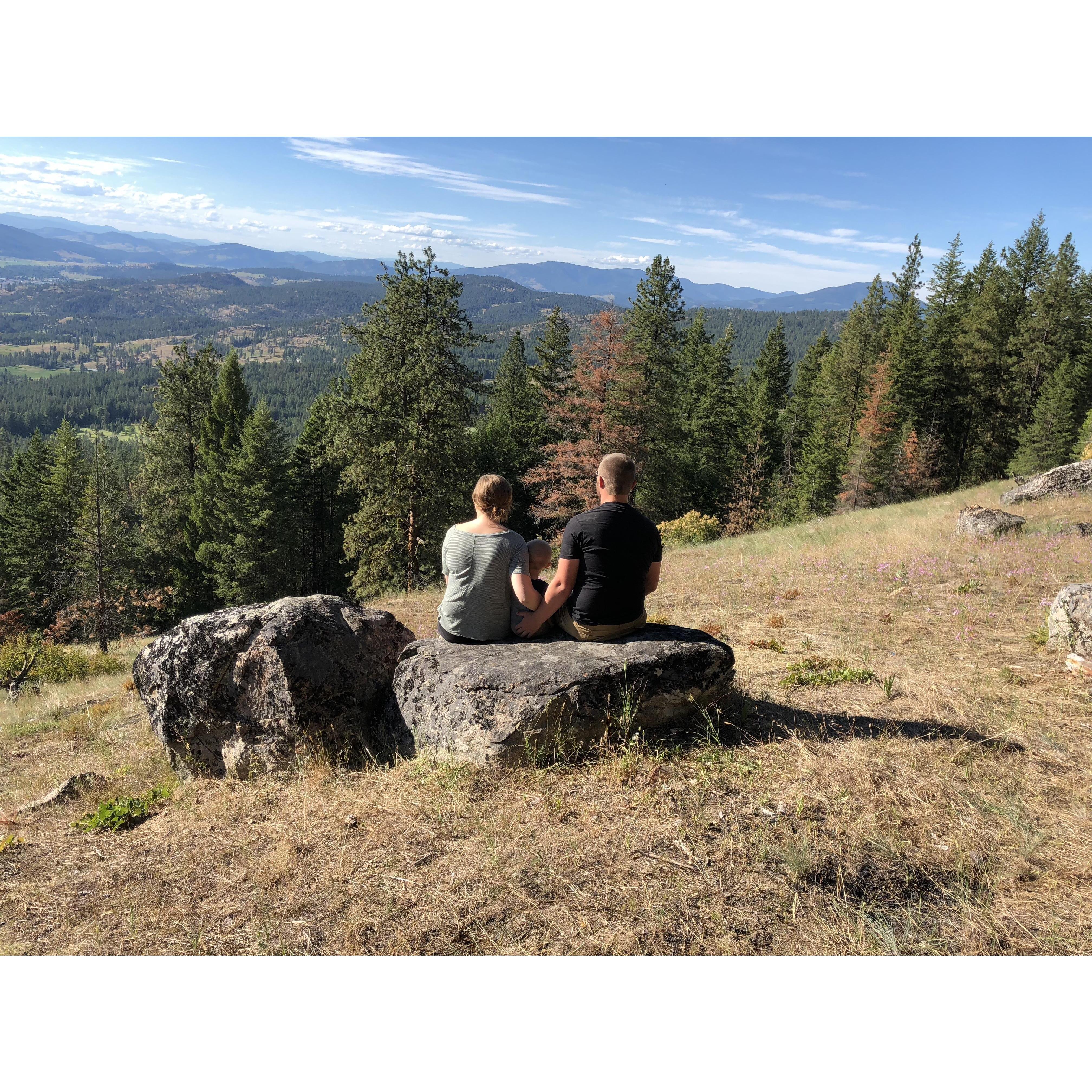 The summer we spent in Colville!