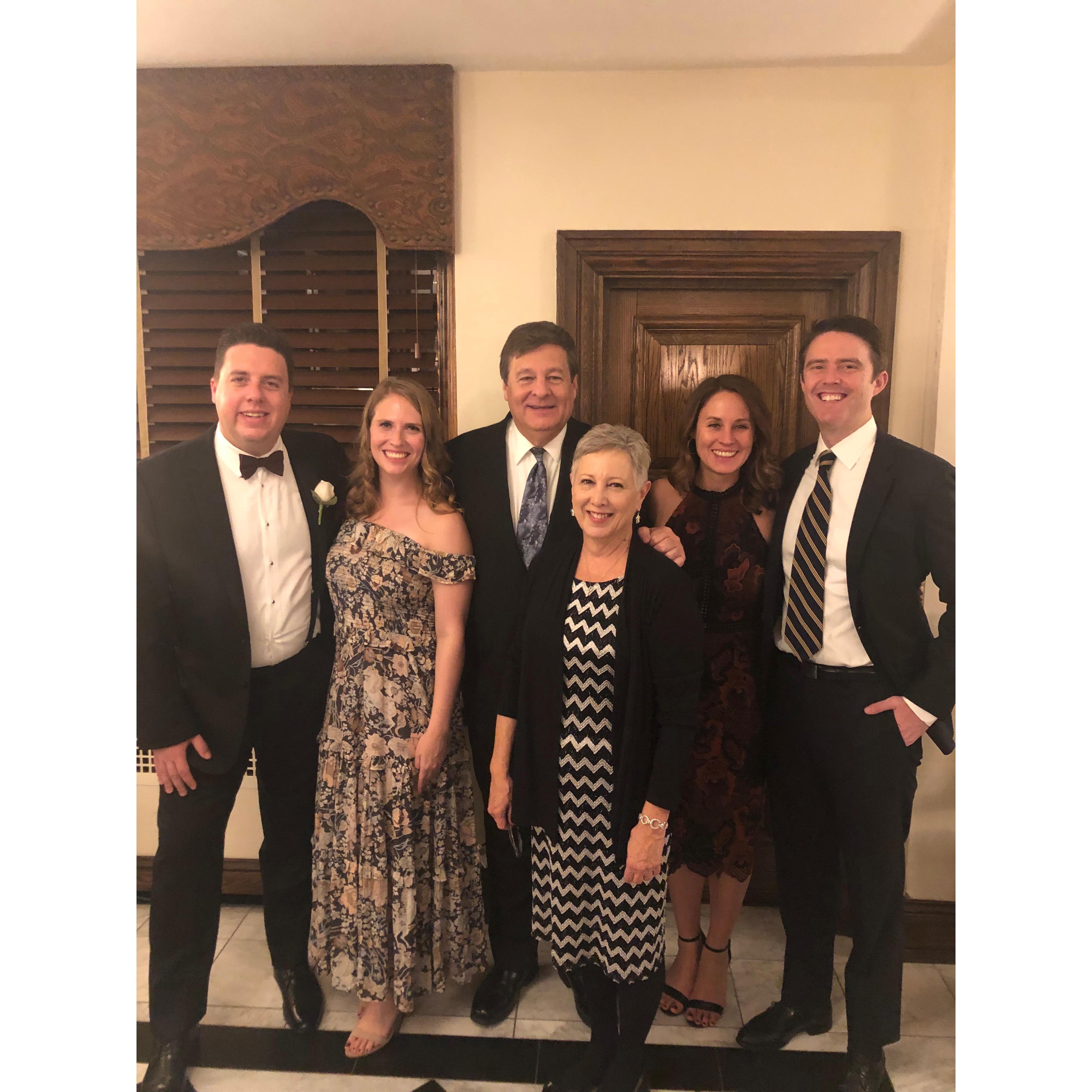 Cowan family at Spencer & Gina's Wedding in NJ