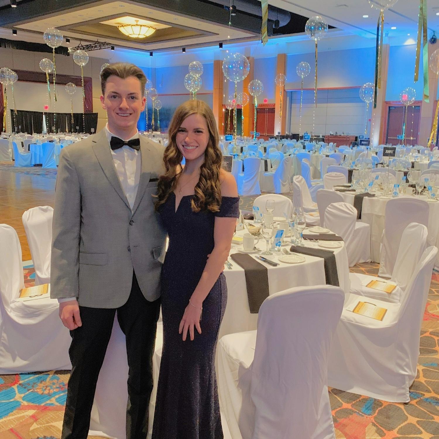 JDRF Gala for Nicole's internship in 2020