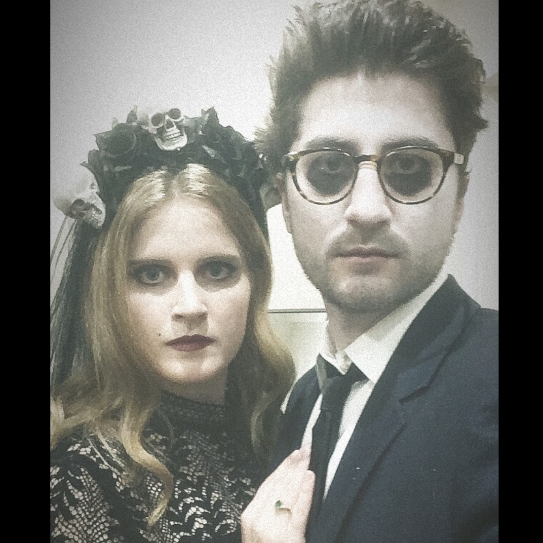 Til Death Do Us Part 
(photo from Halloween Engagement Party)