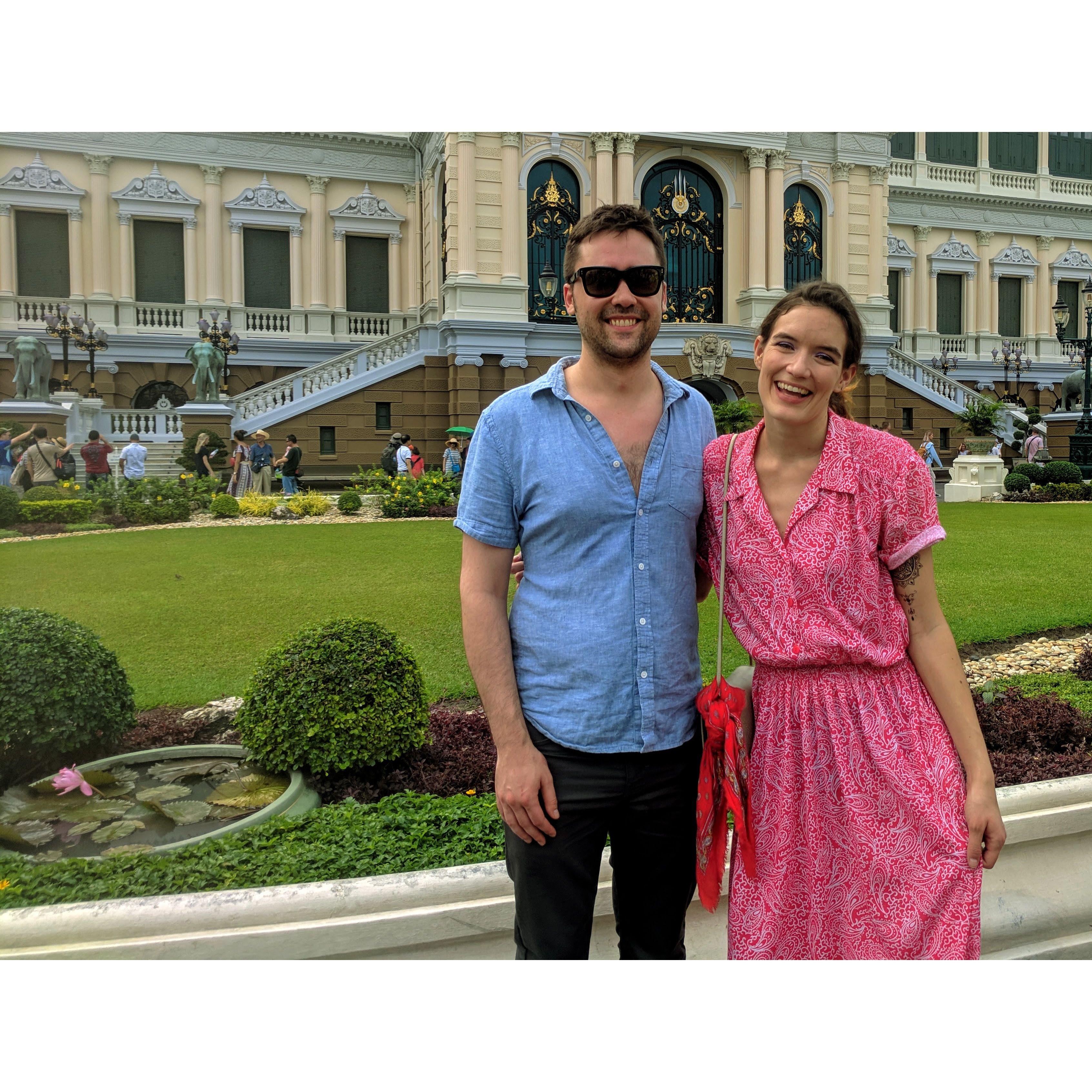Bangkok 2019, with a palace