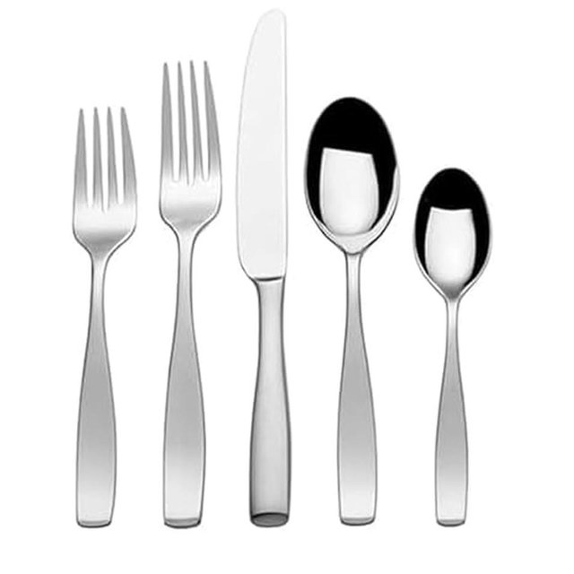 Mikasa Satin Loft 65-Piece Flatware Set