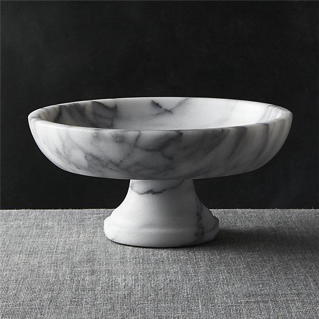 Crate & Barre; - French Kitchen Marble Fruit Bowl
