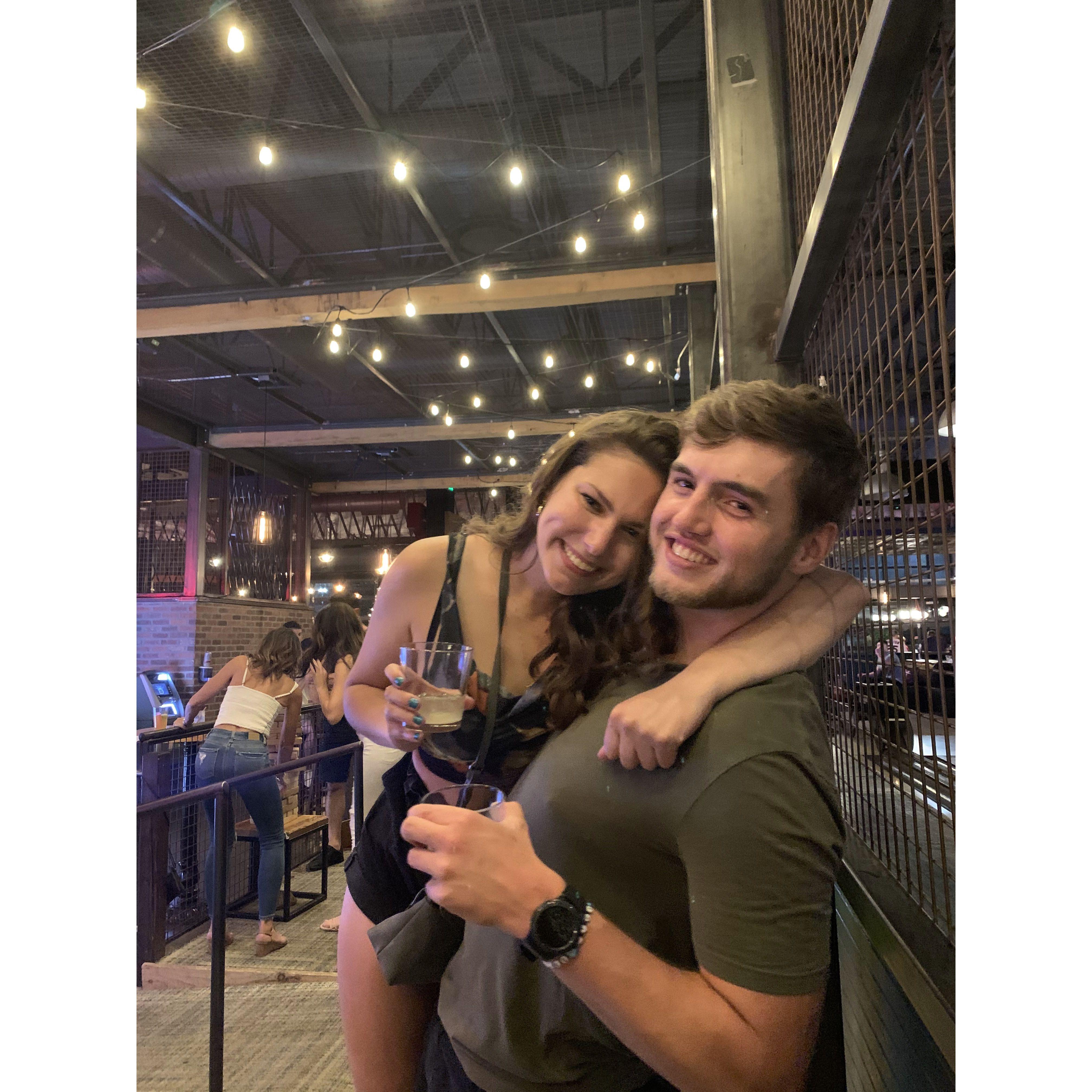 This is our first picture together!