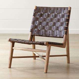 Taj Leather Strap Chair