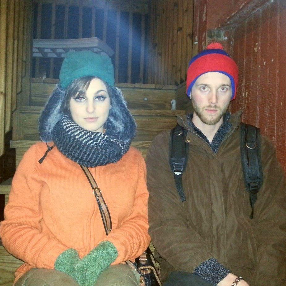 2013: Halloween. Kyle and Stan from Southpark! Haha