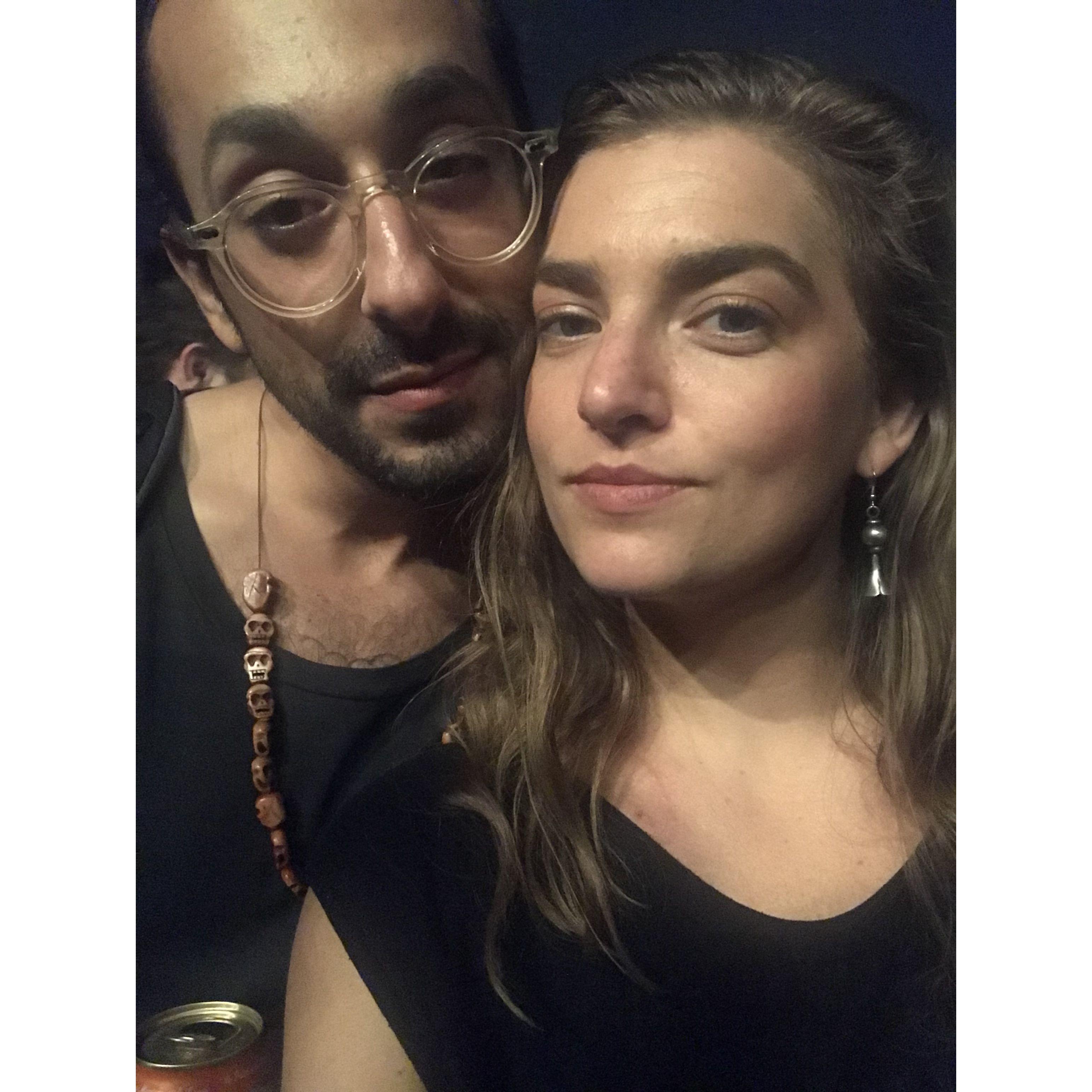 Our first concert together
