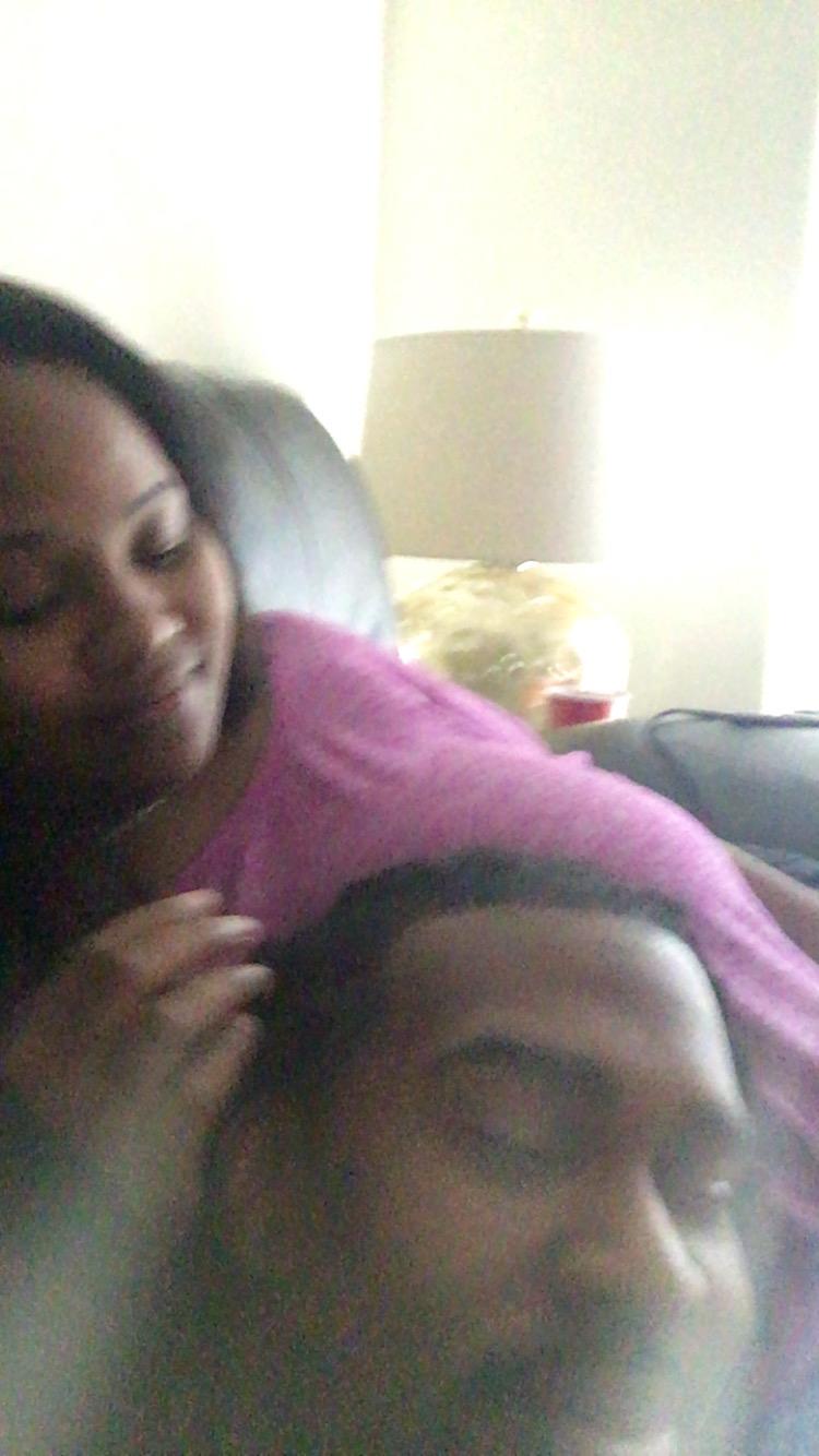 Even in the beginning we just wanted to lay up under each other and enjoy each others presence.
