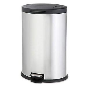 SALT Stainless Steel Oval 40-Liter Step Trash Can