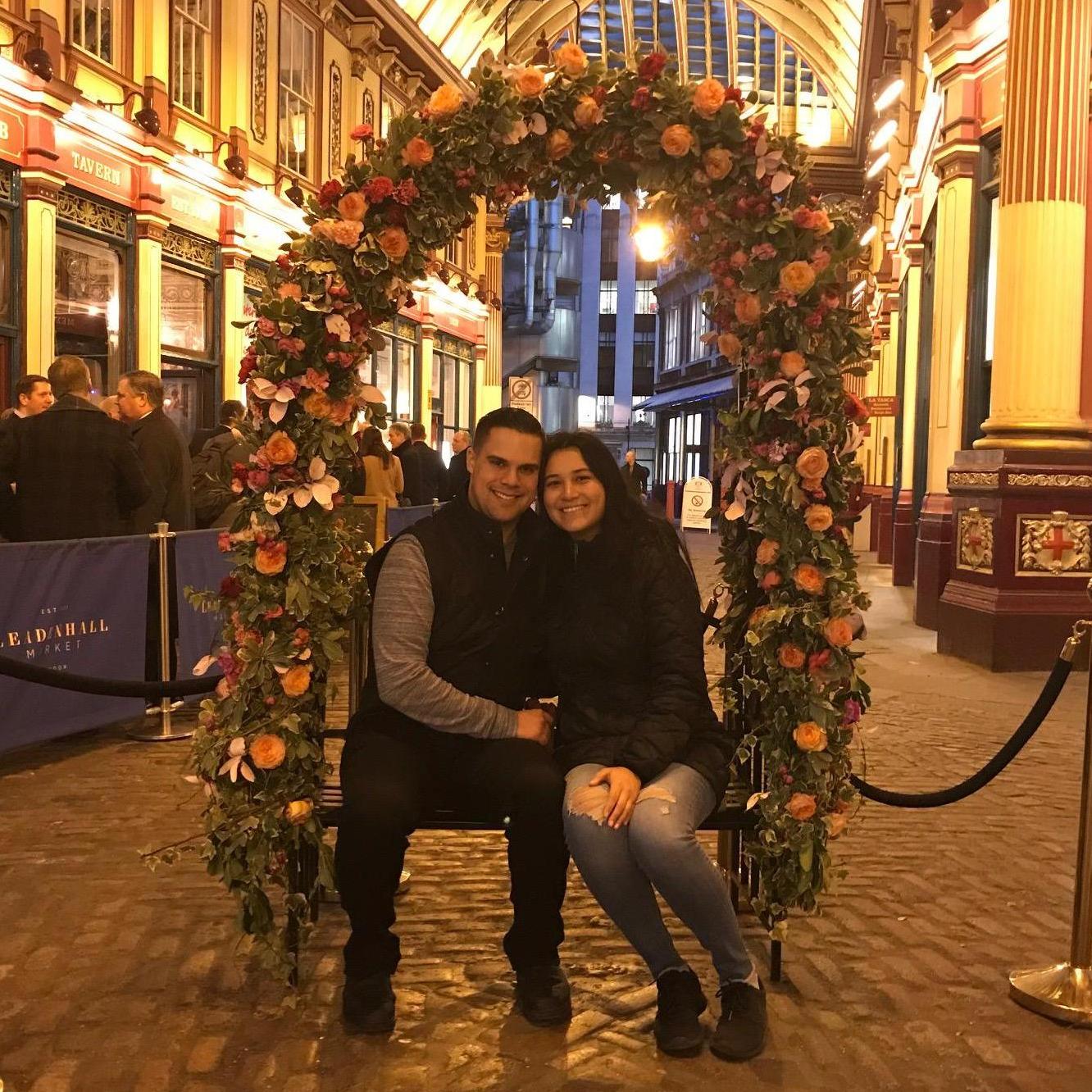 London on Valentine's Day