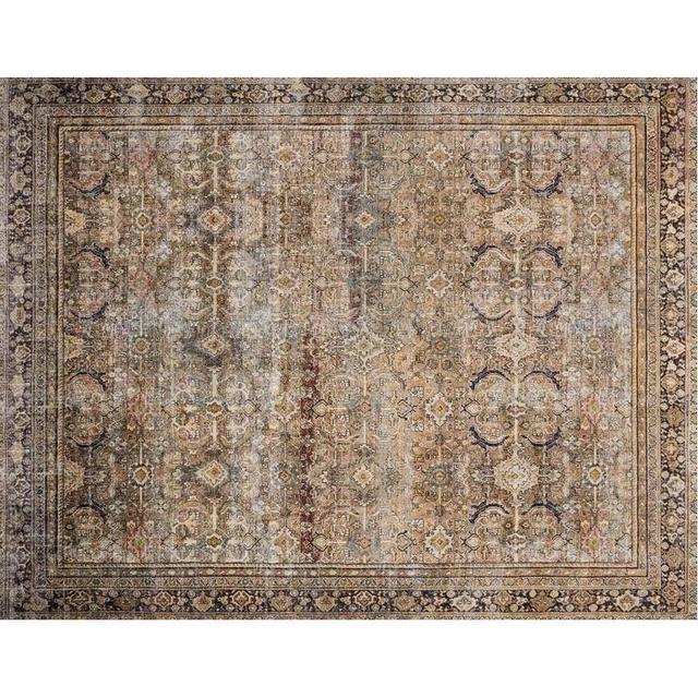 OLIVE/CHARCOAL LAYLA RUG