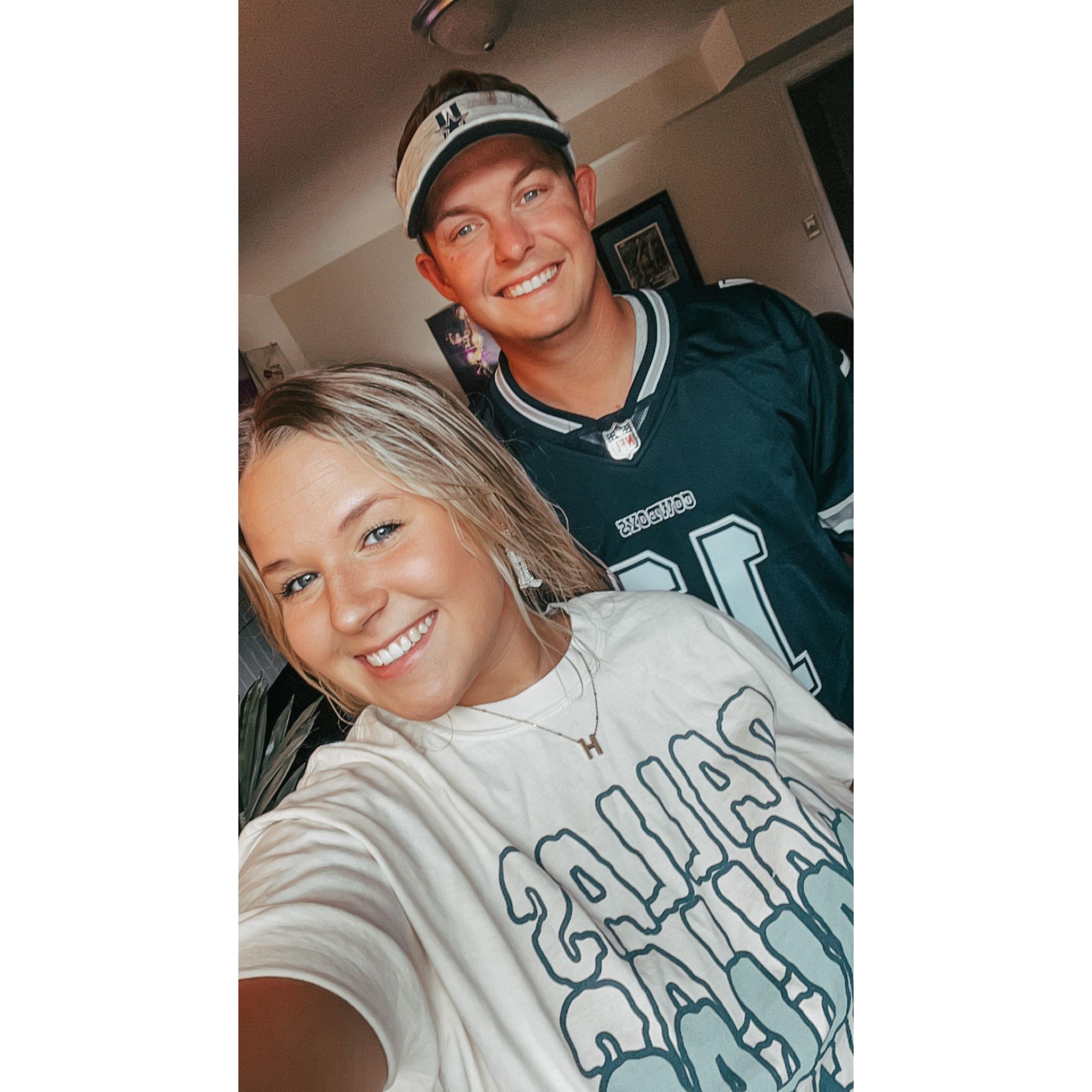 Our favorite time of the year is football season.