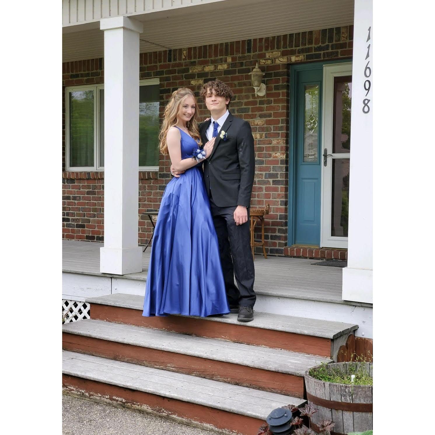 Dani's senior prom. Spring 2021