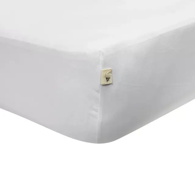 Burt's Bees Baby® Organic Cotton Jersey Fitted Crib Sheet in Cloud