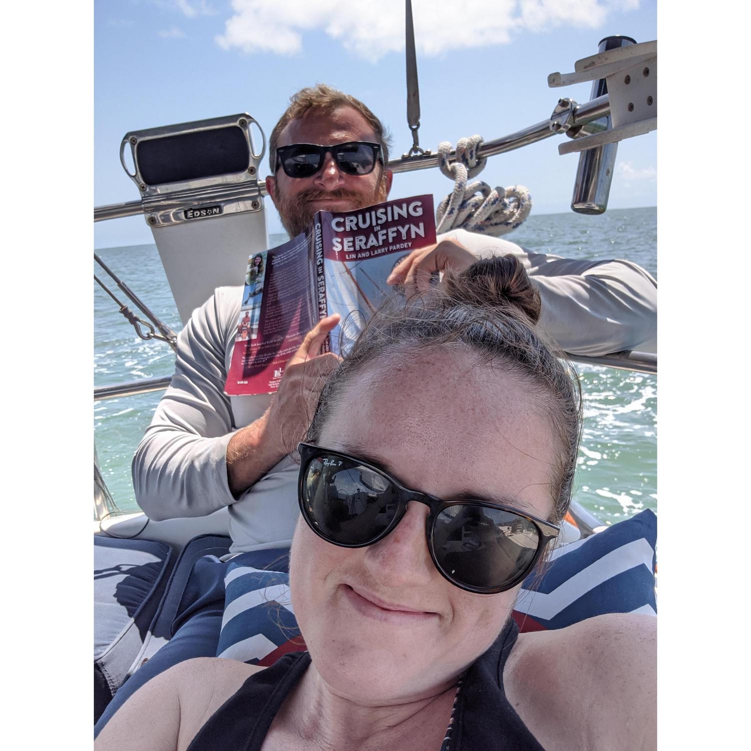 Our first Gulf crossing.
