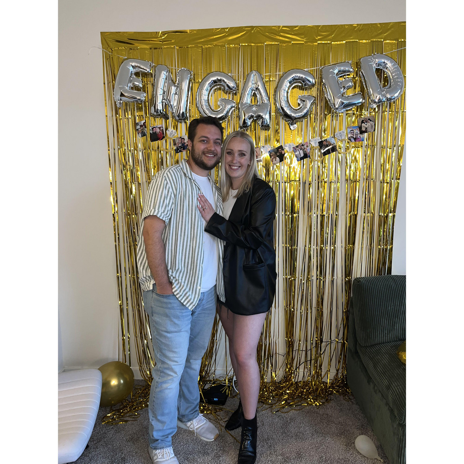 Engagement party thrown by our Milwaukee friends