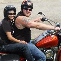 A Harley ride was the first date we ever went on