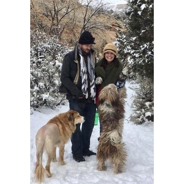 Hiking in Glade Park near Daniel’s dad’s place on the Colorado National Monument.