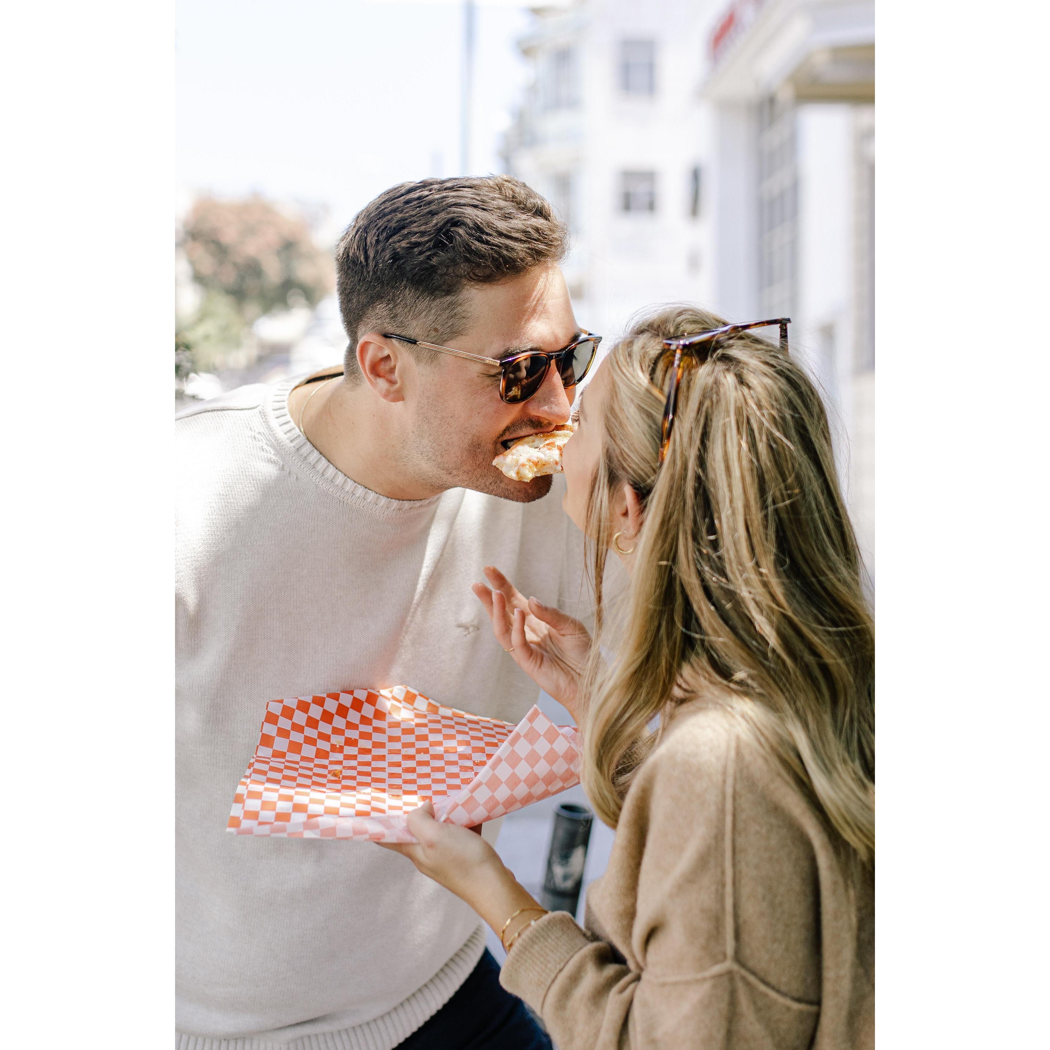 Engagement Photos - streets of North Beach, SF. (Taken: August 2021 / Photography: Mashaida)