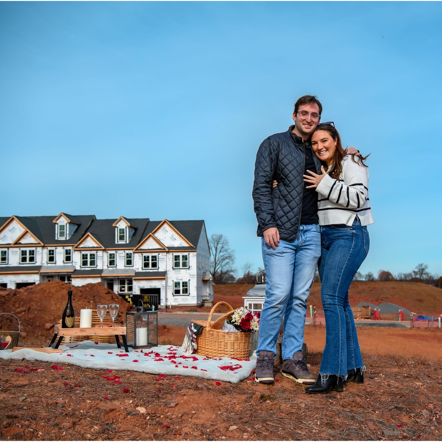 We cannot wait to continue building this life together here