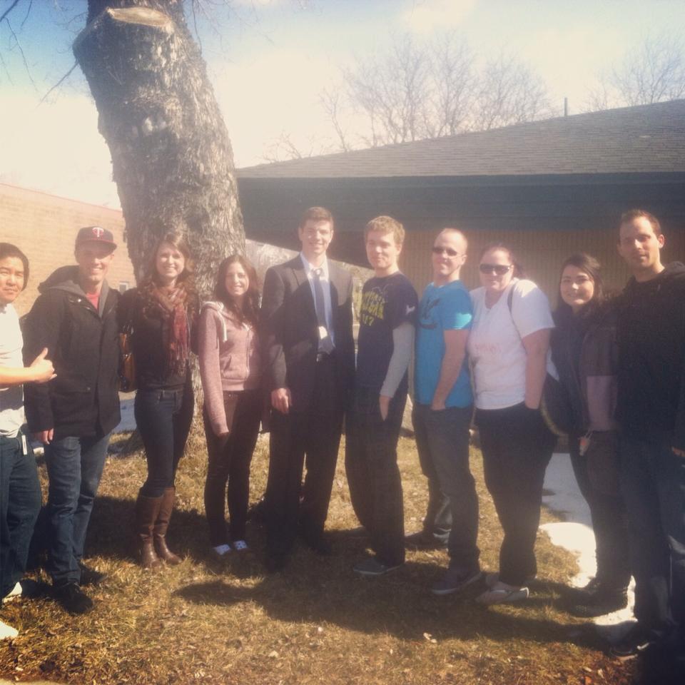 Friend group in 2013.
