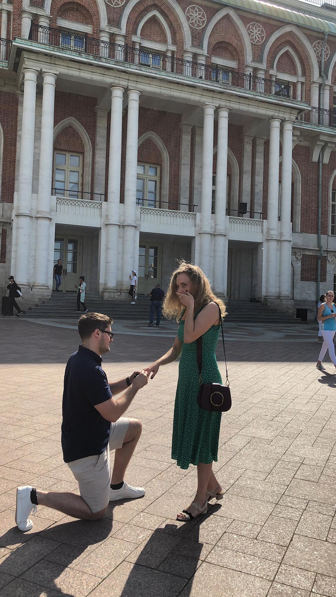Niall proposed in Moscow in 2019