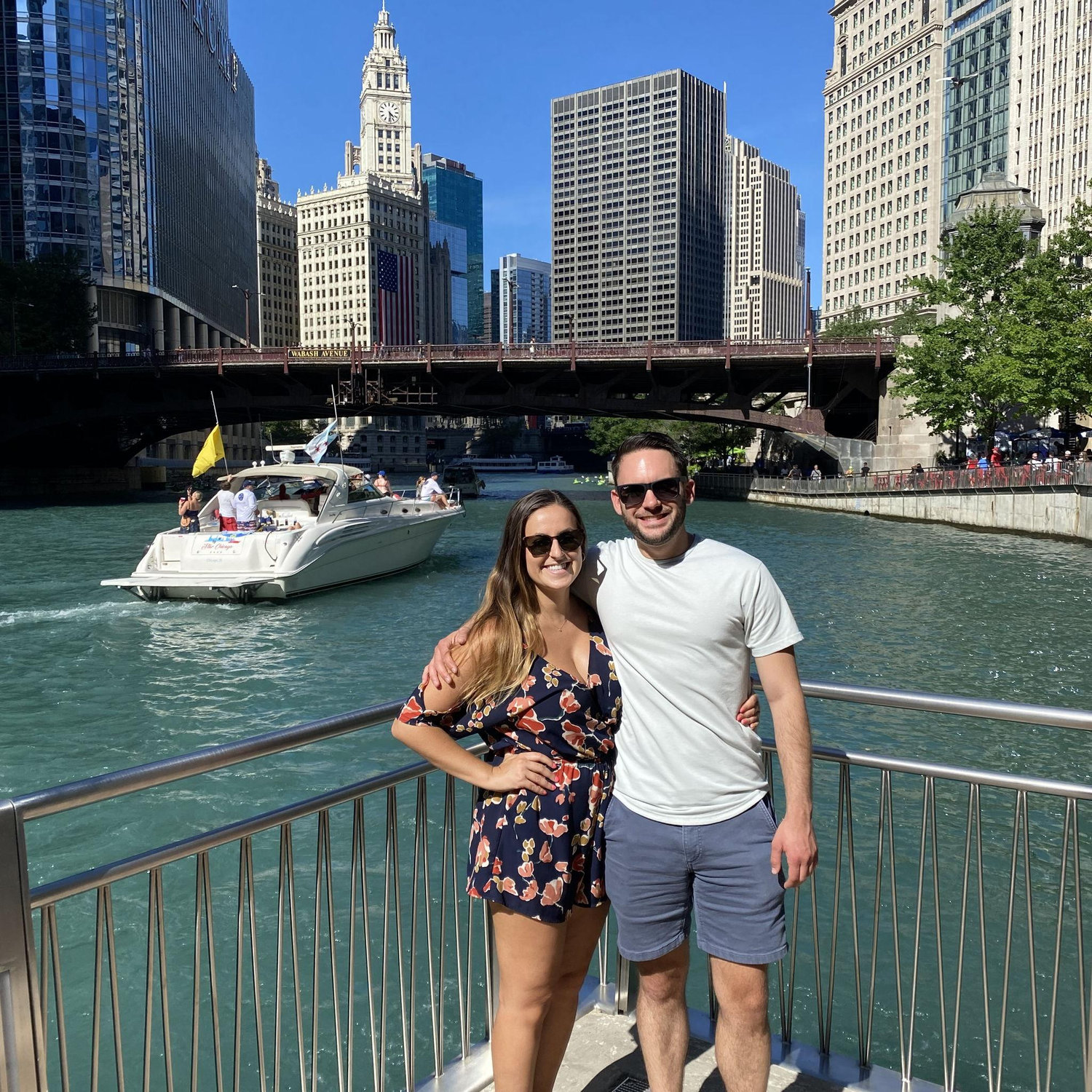 First Chicago summer together! One of Angela's favorite places to visit in the warmer months. June 2022.