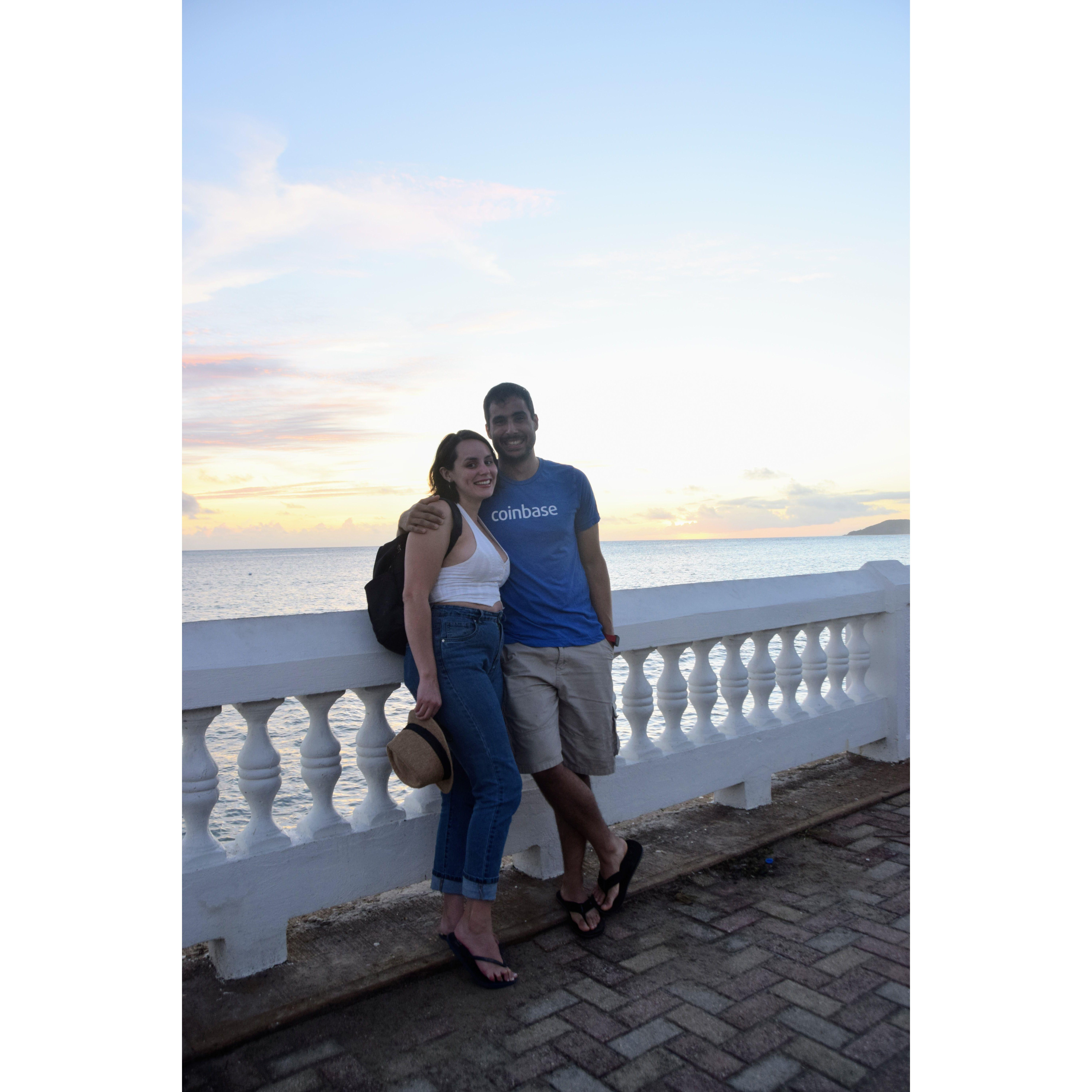 One of our first trips to Puerto Rico