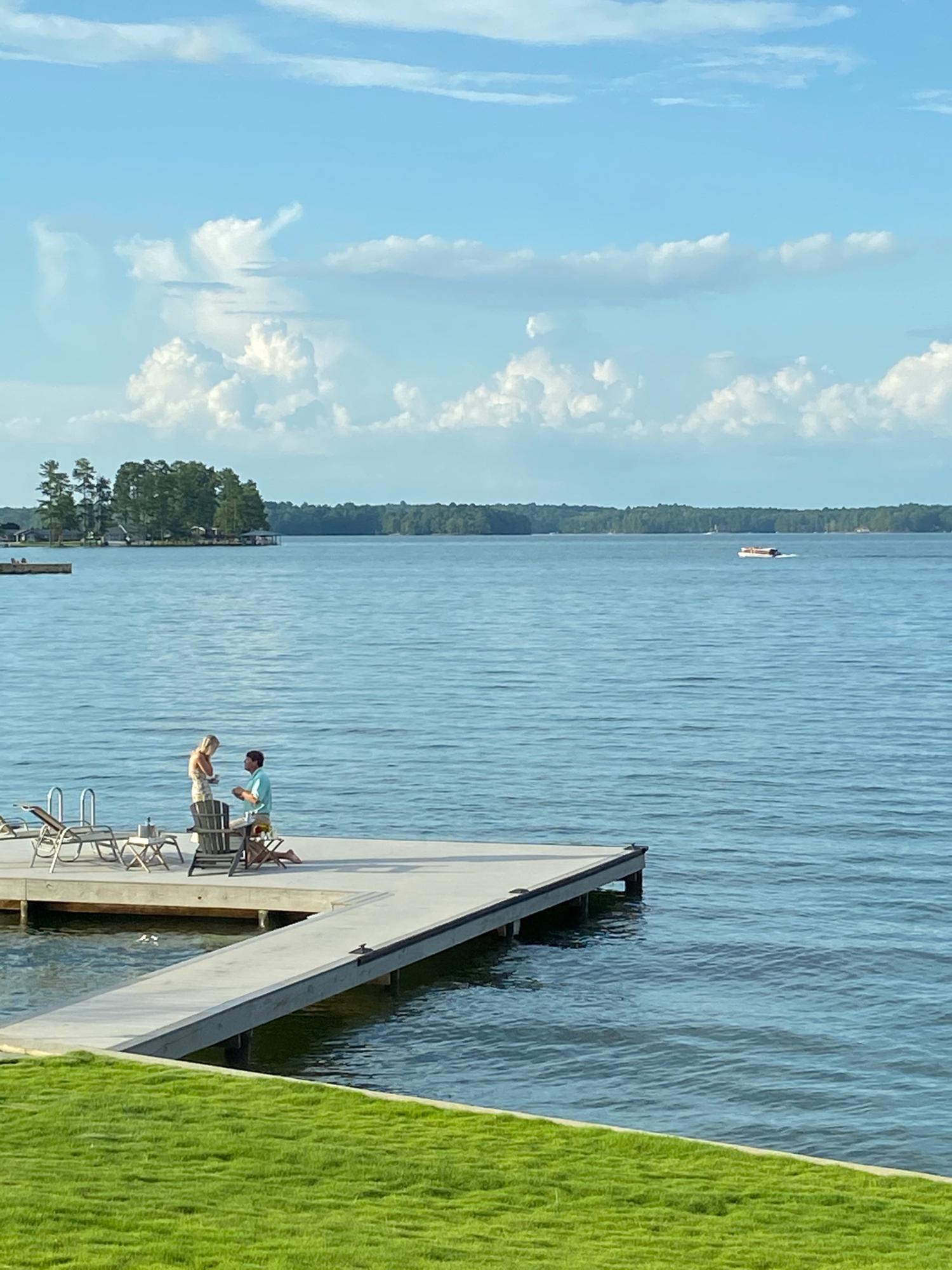 On July 2, 2020, Warner proposed at Lake Martin!