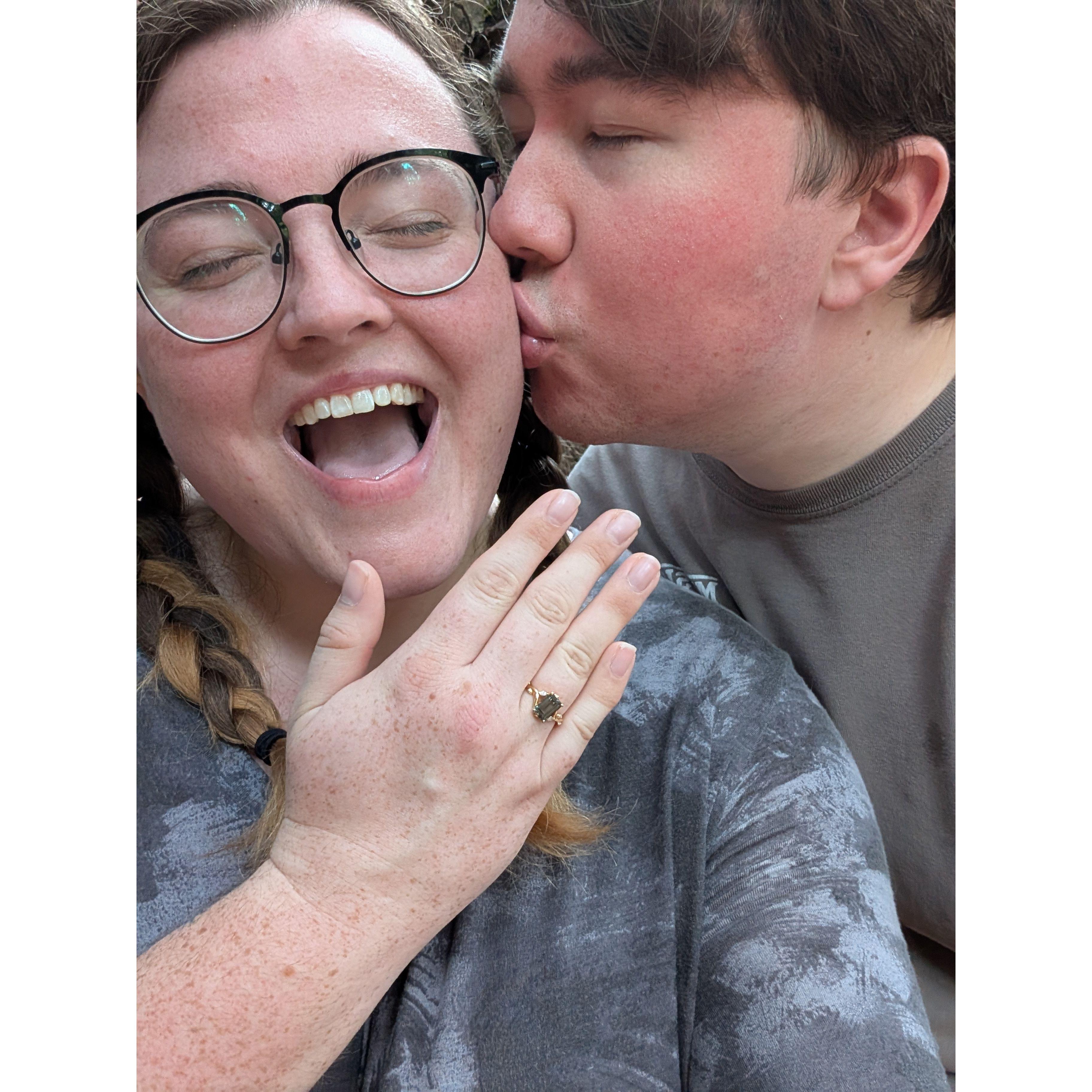 Officially engaged!!!!