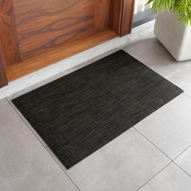 Chilewich ® Basketweave Carbon Woven Floormat 23"x36"