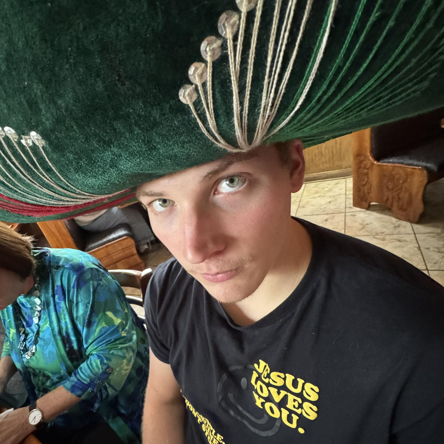 Celebrating Jake's 20th Birthday with Mexican food and a trip to NC!