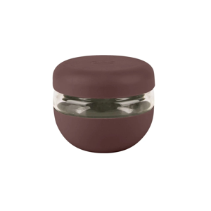 W&P Seal Tight Glass Bowl Two-Pack- Cocoa