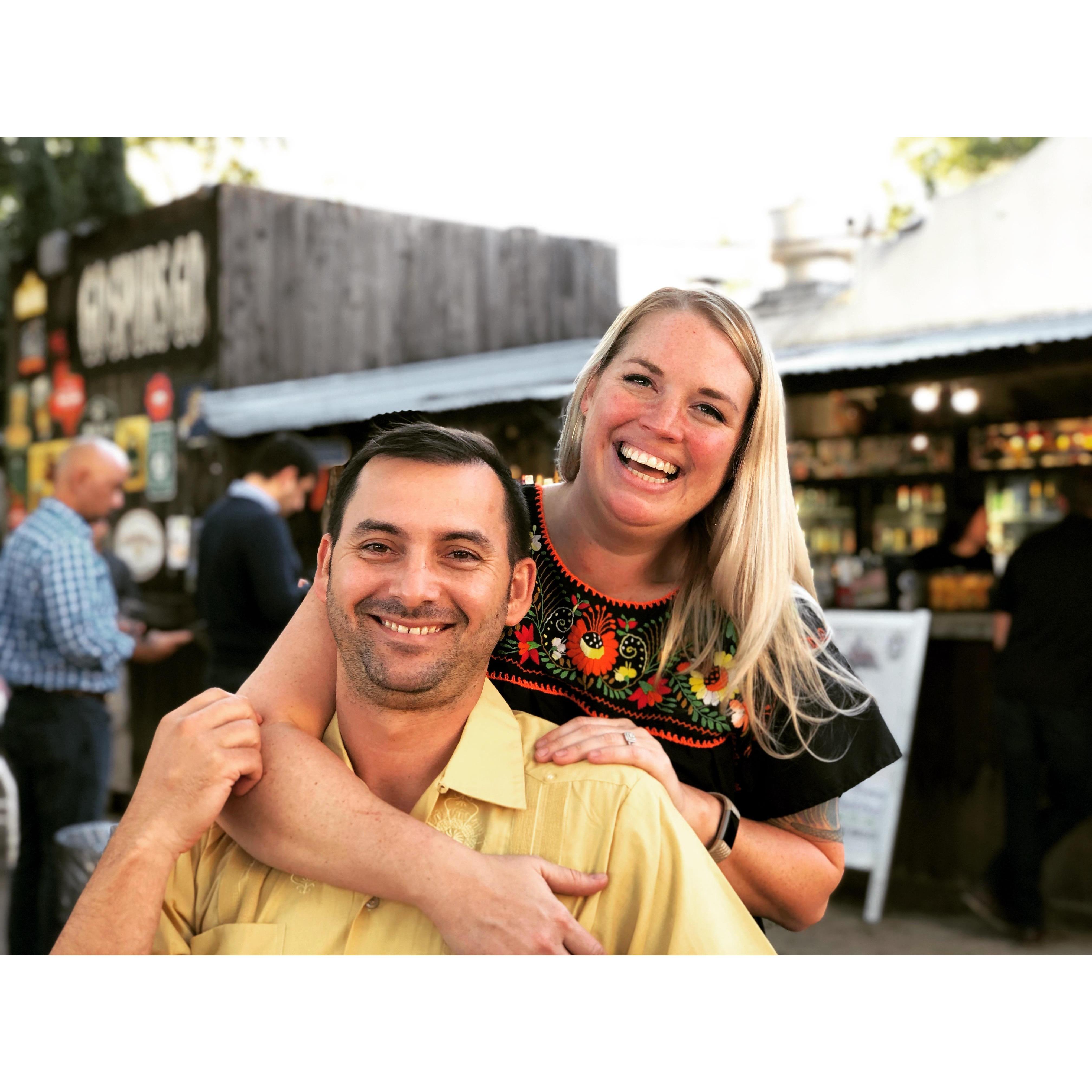 Rayda and Sarah's first "official" engagement picture by Brim
