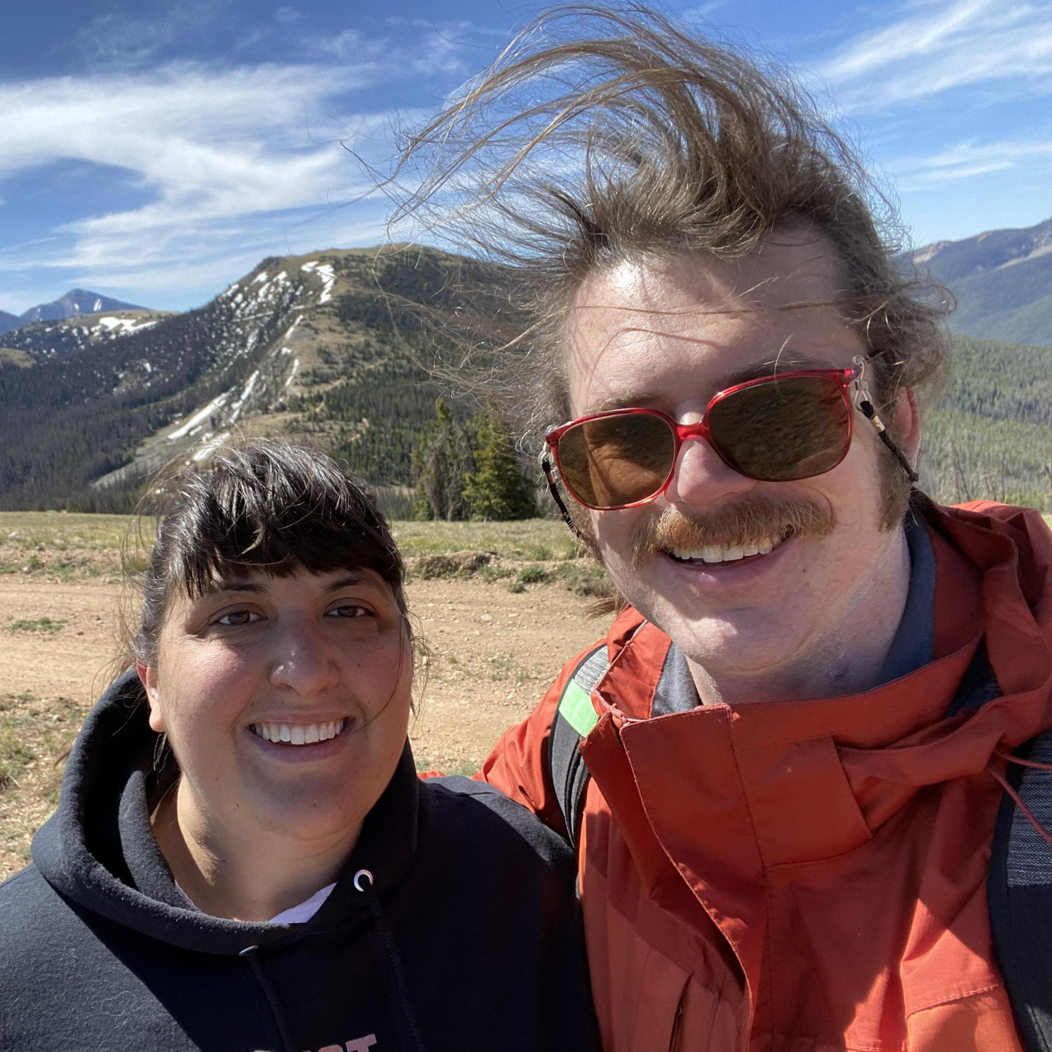 Mid-summer 2020 we could not handle quarantine anymore so took off to Salida for some camping and hiking. This is Monarch pass. It was Olly's first trip with the family.