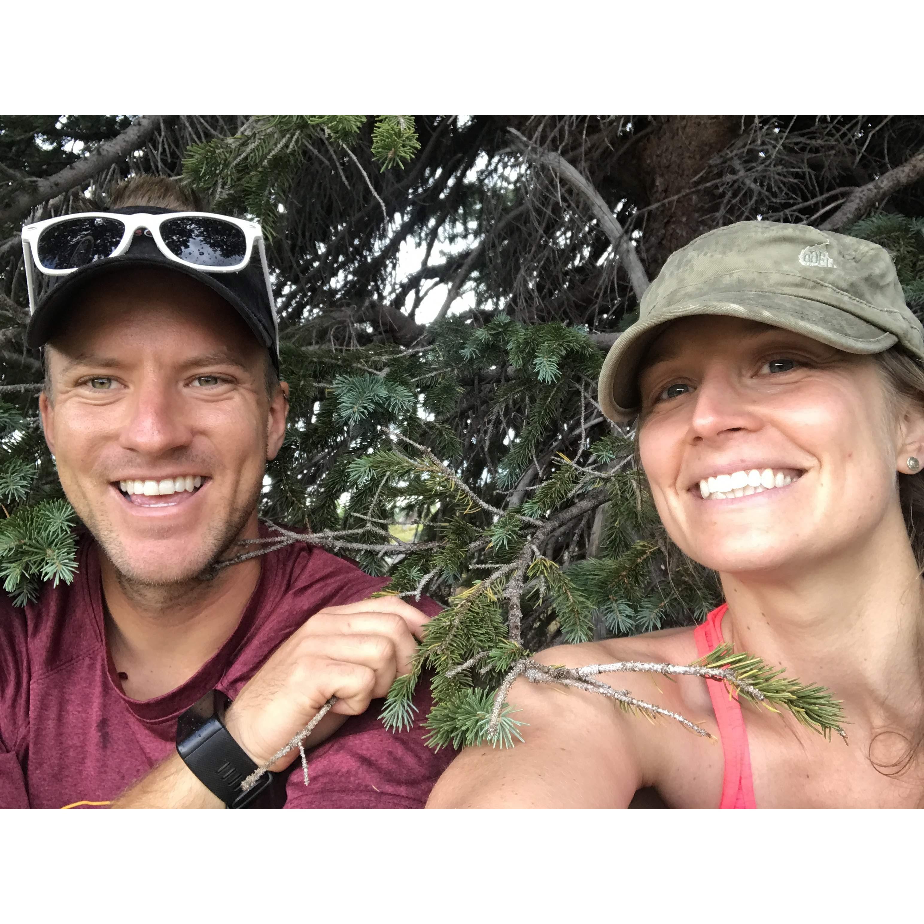 First backpacking trip together.