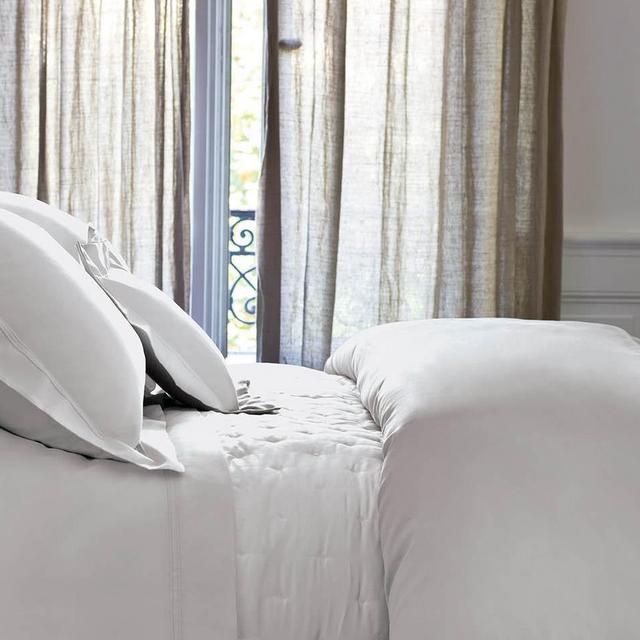 Yves Delorme Triomphe Silver - Fitted Sheet