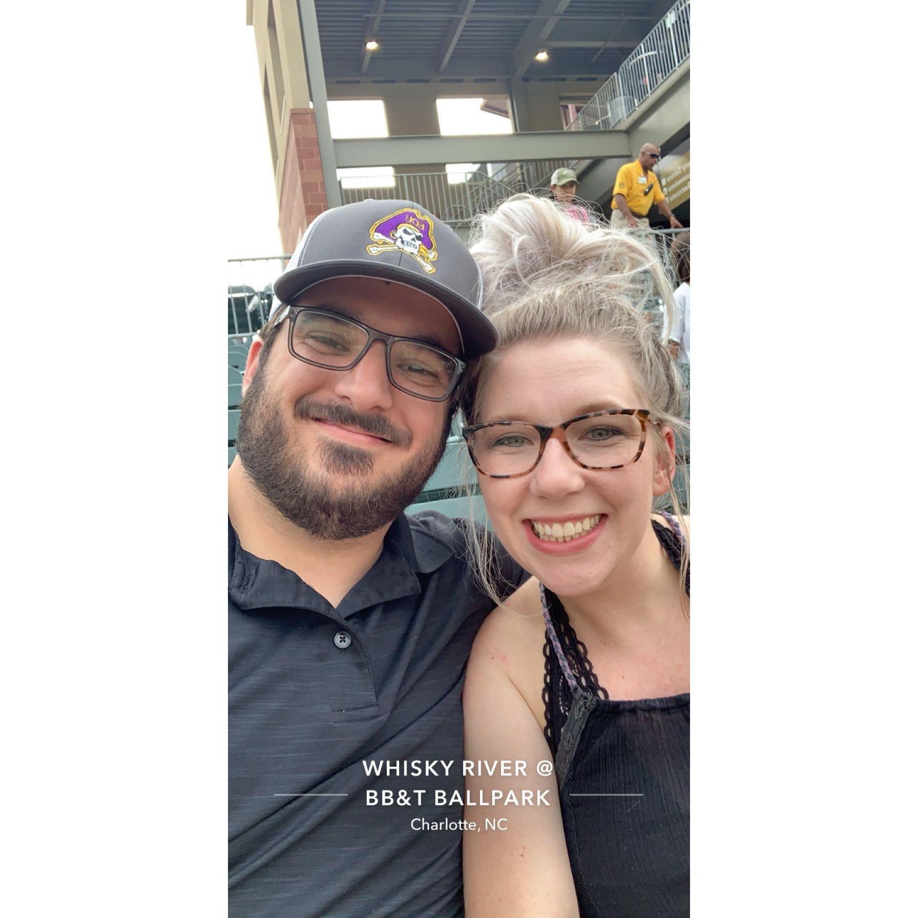 Our first Knights game together!