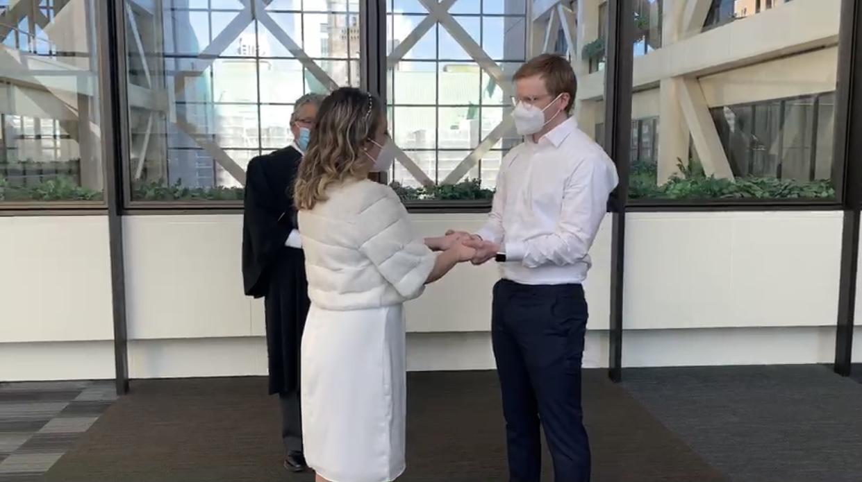 Our first wedding day! 12-05-2020