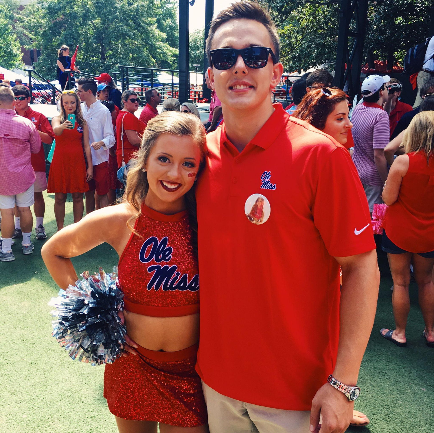 To always cheering each other on