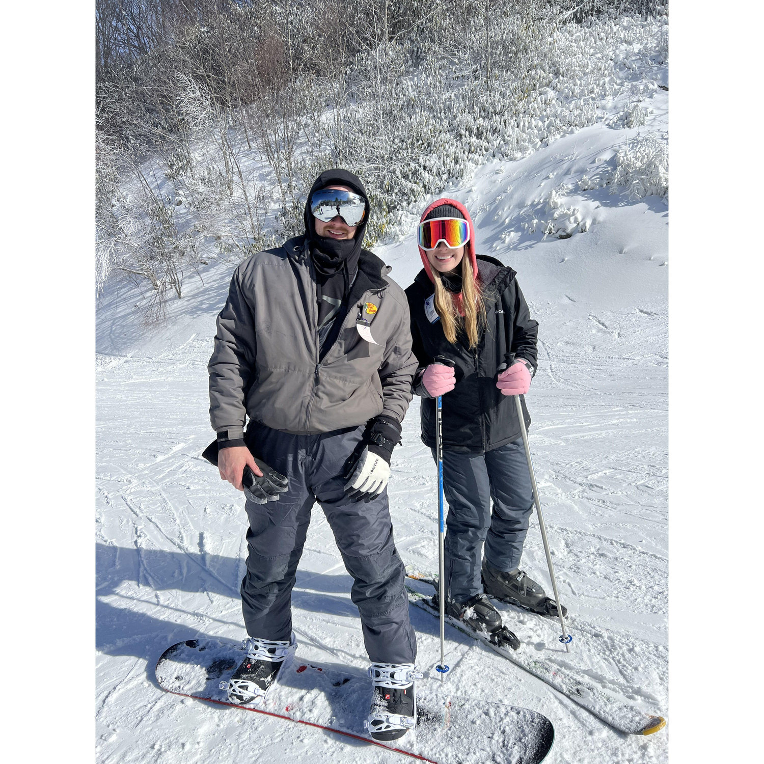 January 14, 2023- Taylor's birthday trip to Maggie Valey, NC. I was not a fan of skiing but have grown to love snowboarding!