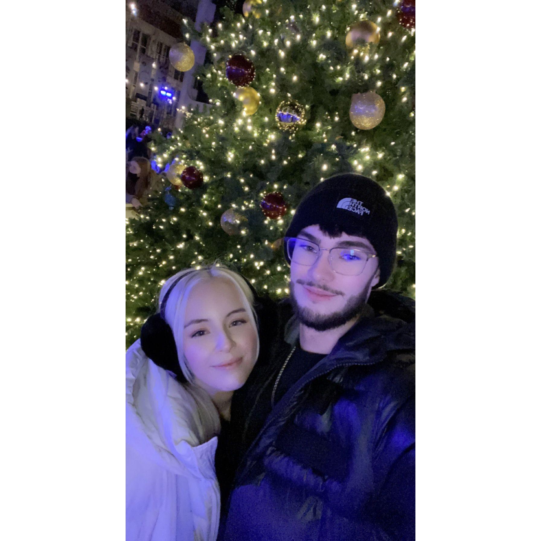 The first Christmas together