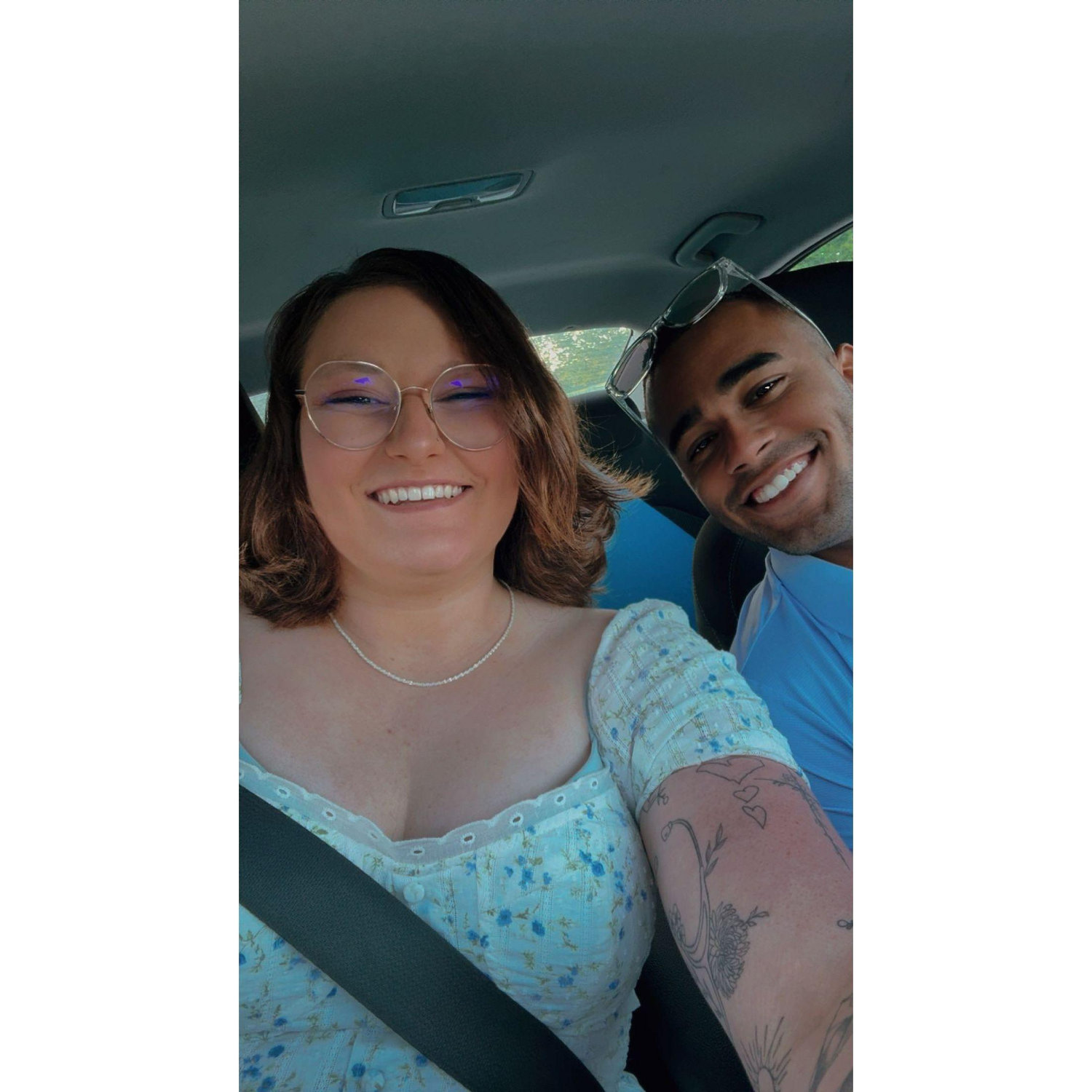 waiting to get out engagement pictures done