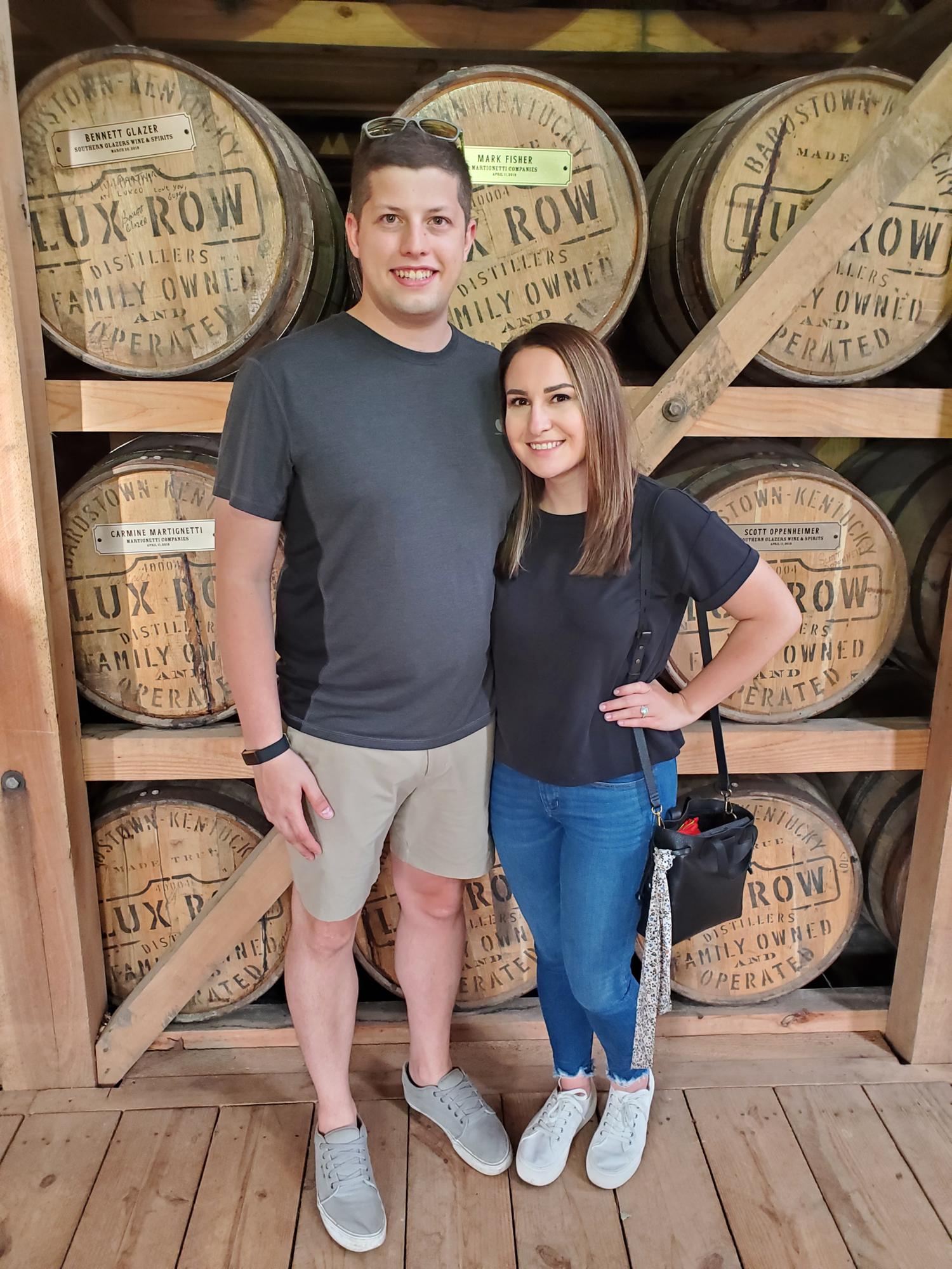 Hunter’s favorite spot - the bourbon trail in Kentucky!