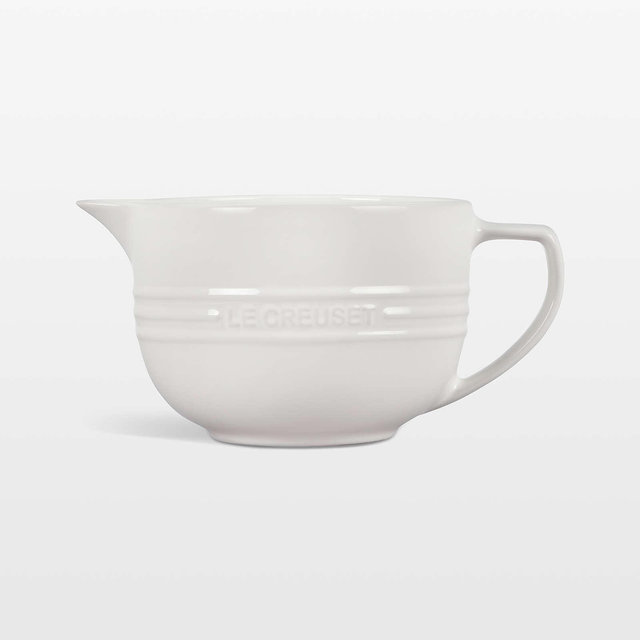 Le Creuset White Stoneware Signature Batter Bowl