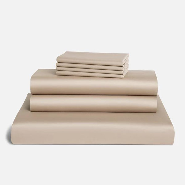 Luxe Sateen Core Sheet Set - Driftwood