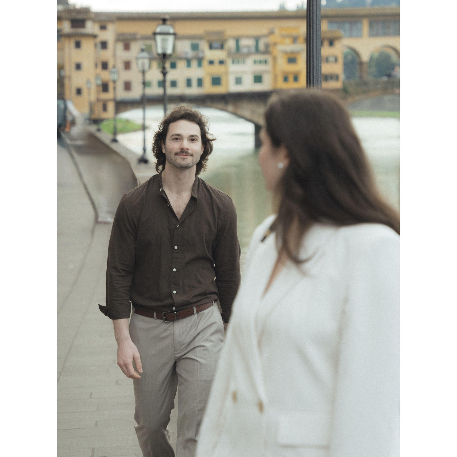 Engagement photoshoot in Florence Italy